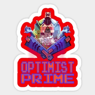 Prime optimism Sticker